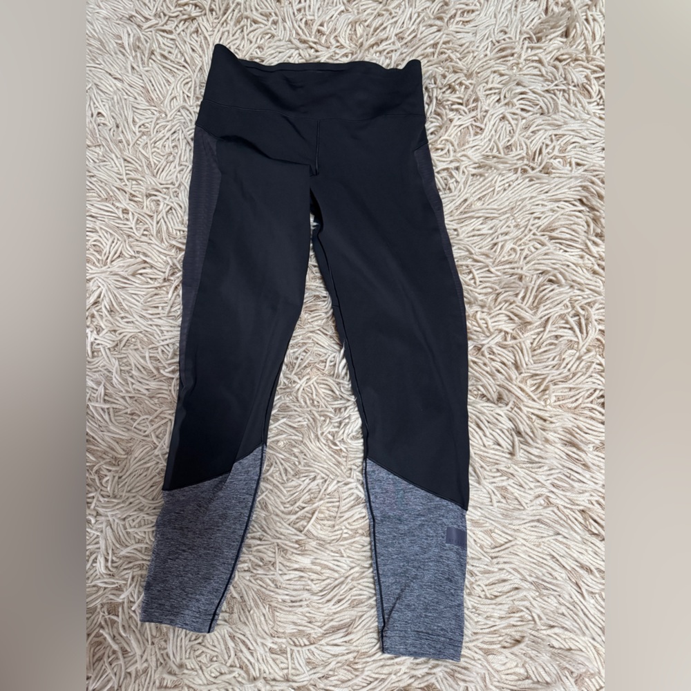 Adidas by Stella McCartney Charcoal and Black Leggings